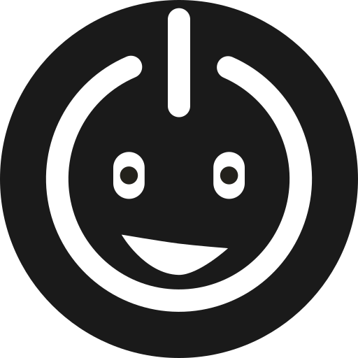 This is the OFFDEM logo, representing a power button with a smiling face.

OFFDEM came from a critique of the co-opting of the free software community by surveillance capitalists, and the failure to reform our main event from within, the following creation of an off festival to call for awareness, and the final move to fork into something completely different.

